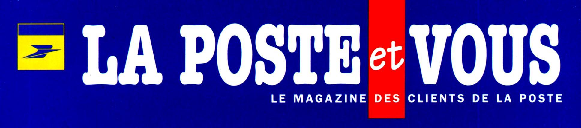 Bandeau logo de La Poste et vous.