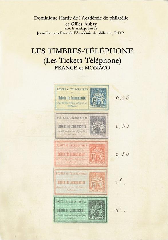 Couverture du livre les timbres-téléphone.